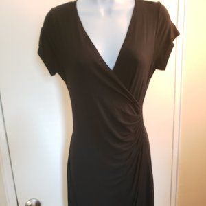 Mexicali Blues Small black faux wrap dress